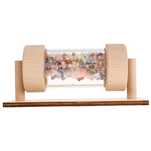 FOYTOKI Sensorisches Montessori Regenmacher Leichter DIY Regenstick Sicher für Kleinkinder Musikalisches Lernspielzeug zur Farberkennung und Sensorischen Beruhigung von FOYTOKI