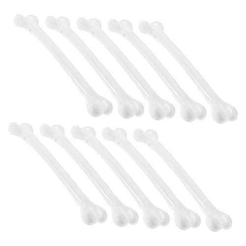 FOYTOKI Halloween- 10er-Pack Gefälschte Skelettknochen Zubehör für Halsketten-Requisiten von FOYTOKI
