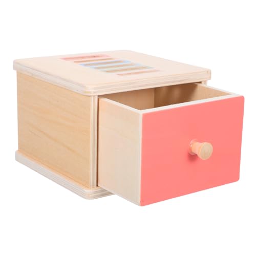 FOYTOKI Sortierbox Für Farben Und Formen: Montessori-Spielzeug, Feinmotorik-sensorik-Box – Für 1–3 Jahre Alte Babys, Jungen Und Mädchen, Lernaktivität Aus Holz von FOYTOKI