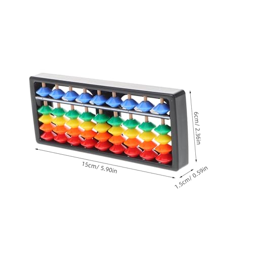 FOYTOKI Stufiger Bunter Kunststoff mit Perlen für Präzises und Rechenlernspielzeug Leicht und Tragbar für Zuhause und Klassenzimmer Geeignet für Junge Mädchen von FOYTOKI