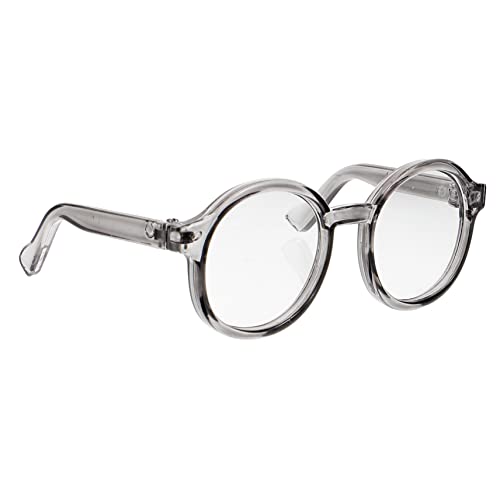 FOYTOKI Stylische Puppenbrille aus Accessoire für Puppenoutfits Transparent für Kreative DIY Projekte und Rollenspiele EIN Perfektes von FOYTOKI