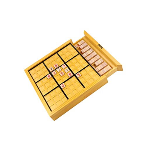 FOYTOKI Sudoku Holzpuzzle für Erwachsene Intelligentes Brettspiel Logischem und Kreativität Kinderspiel Rätsel für DIY Partys und Familienspaß FOYTOKI Sudoku Holzpuzzle für Erwachsene Intelligentes Brettspiel Logischem und Kreativität Kinderspiel Rätsel für DIY Partys und Familienspaß von FOYTOKI