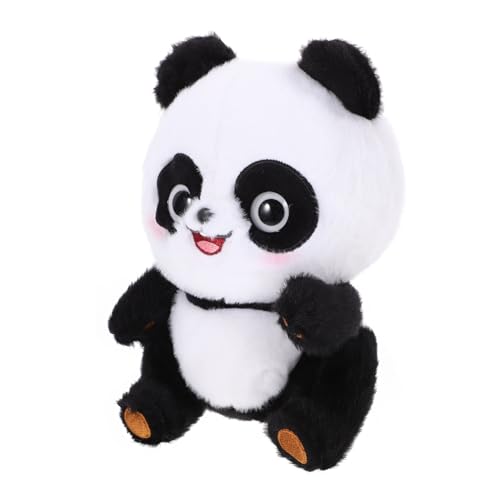 FOYTOKI Süße Panda Plüschpuppe Weiches Stofftier aus Perfektes für Hochwertiges und Langlebiges Kissen mit Feiner Handwerkskunst FOYTOKI Süße Panda Plüschpuppe Weiches Stofftier aus Perfektes für Hochwertiges und Langlebiges Kissen mit Feiner Handwerkskunst von FOYTOKI