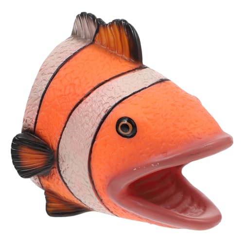 FOYTOKI Tiere Handpuppen Realistische Interaktive Handpuppe für Fördert Kreativität und Kommunikation für Rollenspiele und Belohnungen Clownfisch FOYTOKI Tiere Handpuppen Realistische Interaktive Handpuppe für Fördert Kreativität und Kommunikation für Rollenspiele und Belohnungen Clownfisch von FOYTOKI