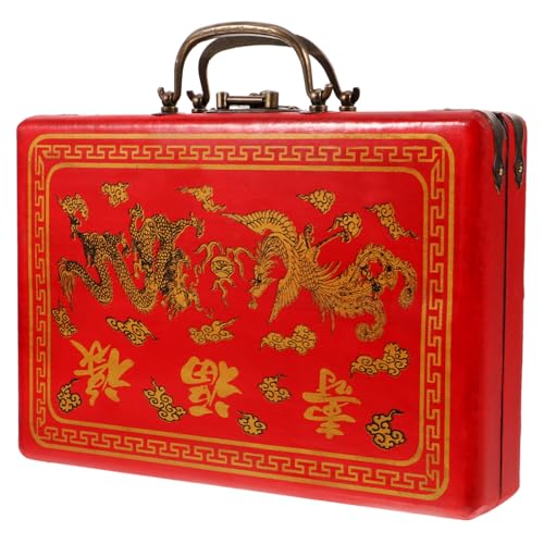FOYTOKI Traditionelle Mahjong Box aus Mehrzweck Aufbewahrungsbox für Mahjong Steine Tragbar und Langlebig für Freunde Vielseitig Einsetzbar und Praktisch FOYTOKI Traditionelle Mahjong Box aus Mehrzweck Aufbewahrungsbox für Mahjong Steine Tragbar und Langlebig für Freunde Vielseitig Einsetzbar und Praktisch von FOYTOKI