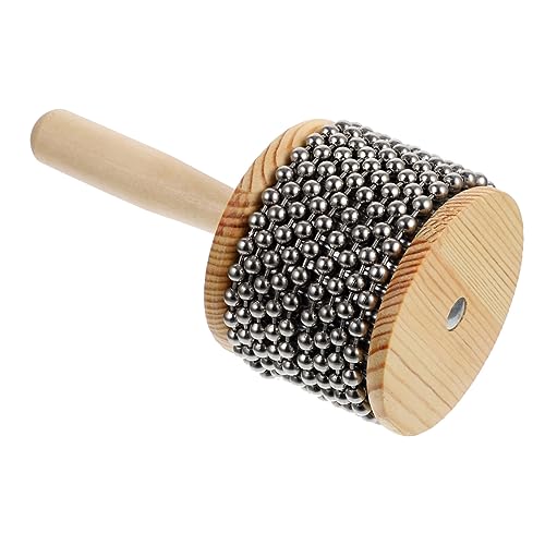 FOYTOKI Tragbares Holz Cabasa Instrument für Interaktives Schlaginstrument Rhythmus und Koordination Groß Sicheres Material für Spieltische und Kreative FOYTOKI Tragbares Holz Cabasa Instrument für Interaktives Schlaginstrument Rhythmus und Koordination Groß Sicheres Material für Spieltische und Kreative von FOYTOKI