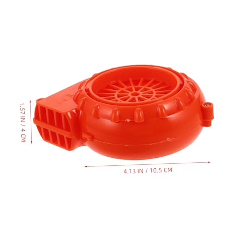 FOYTOKI USB Mini Gebläse für Aufblasbare Kostüme Tragbarer Leiser Dc Luftgebläse Schnelles Aufblasen Konstante Luftzufuhr Geeignet für Halloween Cosplay Partys Oranges Teilige von FOYTOKI