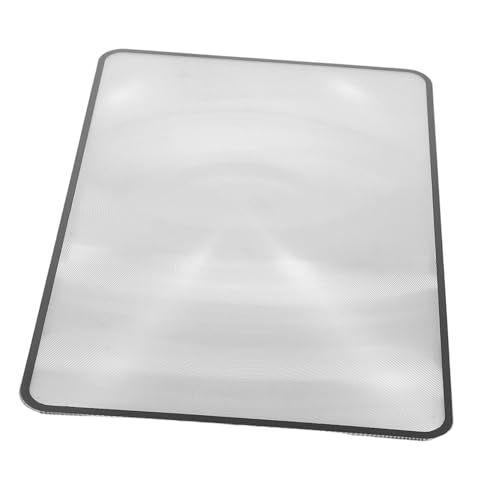 FOYTOKI Vollseitige Vergrößerung Von Glas Lesezeichen PVC Leichtes Vergrößerungsgeräte -vergrößerungs -lesezeichen Für Leseseite Vergrößere Vollseitige Vergrößerung Glas von FOYTOKI