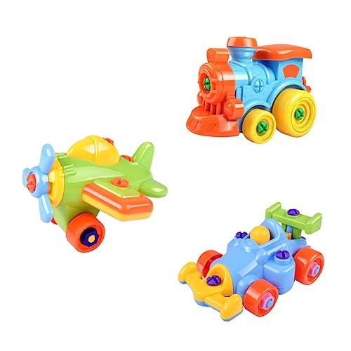 FOYTOKI Zug Flugzeug Und Kart Zufälliger Farbe Montage Für Kreative Entfaltung Und Spaß FOYTOKI Zug Flugzeug Und Kart Zufälliger Farbe Montage Für Kreative Entfaltung Und Spaß von FOYTOKI