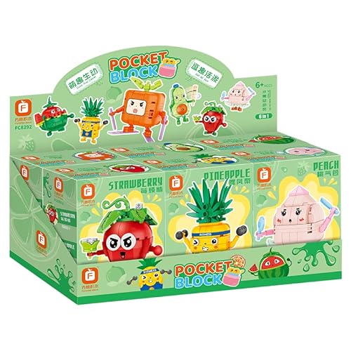 FOrange FC8292 Obst Sammelpackung Klemmbausteine 670+pcs Spielzeug Bausatz-NEU-OVP von FOrange