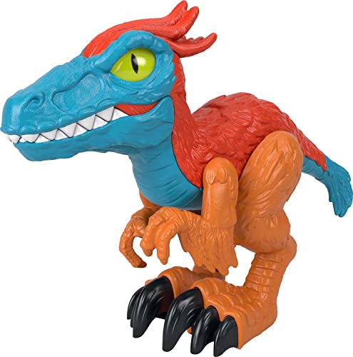 FP PRECOOL Imaginext Jurassic World Pyroraptor XL Dinosaurier-Figur, Spielzeug für Kinder im Vorschulalter, HKG14 von Fisher-Price