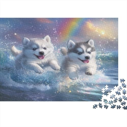 Alaska Malamute 1000 Teile Puzzle, Puzzles Für Erwachsene, 1000 Teile Puzzlespiel Für Jugendliche & Erwachsene Puzzlespiel Puzzel 1000pcs (75x50cm) von FPAKAKIIE