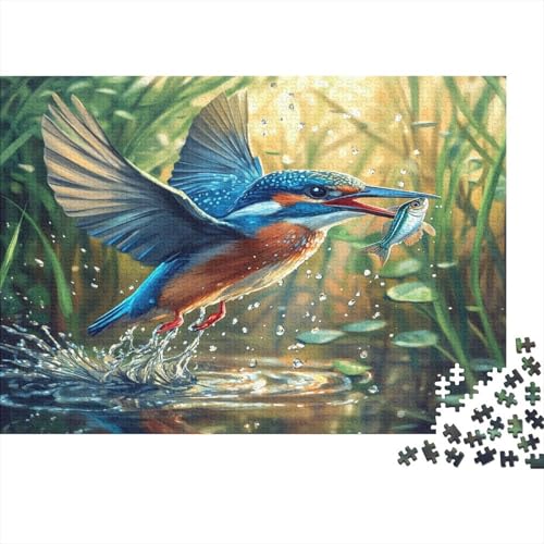 Eisvogel 1000 Teile Puzzle, Puzzles Für Erwachsene, 1000 Teile Puzzlespiel Für Jugendliche & Erwachsene Puzzlespiel Puzzel 1000pcs (75x50cm) von FPAKAKIIE