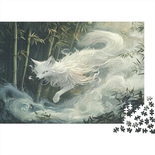 Fuchs Puzzlespiel 1000 Teile Puzzle Für Erwachsene Und Kinder Ab 14 Jahren, Erwachsenen Puzzlespiel Puzzel 1000pcs (75x50cm) von FPAKAKIIE