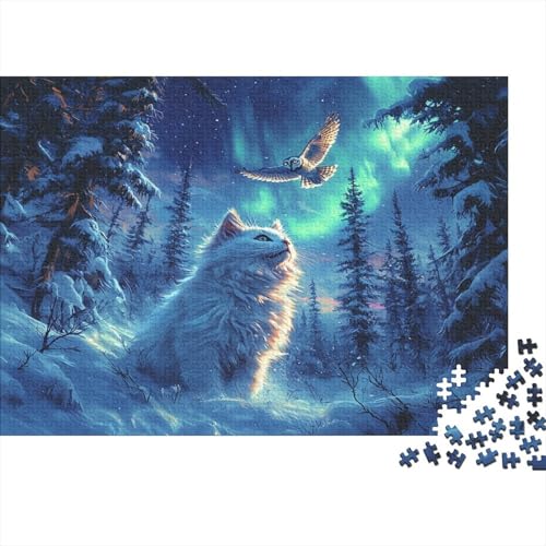Norwegische Waldkatze Puzzle 1000 Teile Erwachsener Kniffel Spaß Für Die Ganze Familie - Abwechslungsreiche 1000 Puzzleteilige Motive Puzzle Erwachsene, Puzzel 1000pcs (75x50cm) von FPAKAKIIE