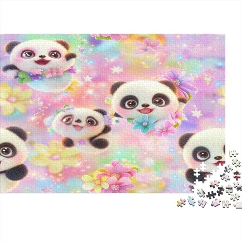 Panda Puzzle 1000 Teile Erwachsener Kniffel Spaß Für Die Ganze Familie - Abwechslungsreiche 1000 Puzzleteilige Motive Puzzle Erwachsene, Puzzel 1000pcs (75x50cm) von FPAKAKIIE