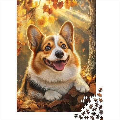 Shetland SchafeHund Puzzles 1000 Teile Schwer Puzzle Spielzeug Pädagogisches Spiel Impossible Herausforderungsspielzeug Für Erwachsene Und Kinder in Bewährter 1000pcs (75x50cm) von FPAKAKIIE