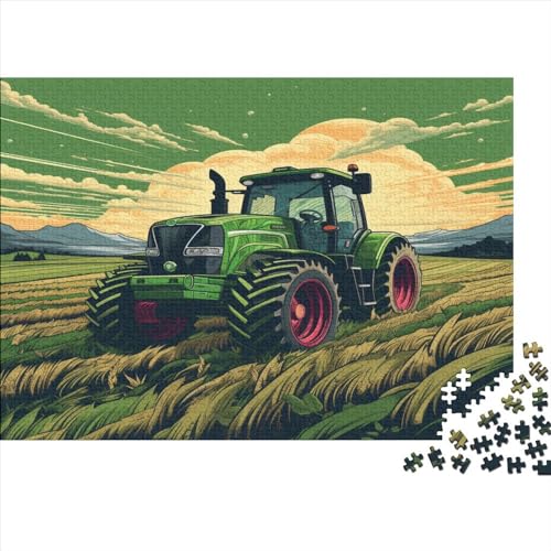 Zugmaschine Equipment Truck 1000 Teile, Impossible Puzzle,Geschicklichkeitsspiel Für Die Ganze Familie, Erwachsenenpuzzle Ab 14 Jahren Puzzel 1000pcs (75x50cm) von FPAKAKIIE