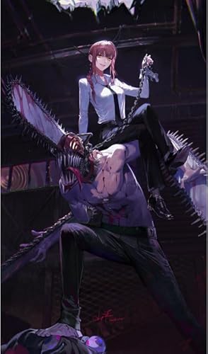 1000-teiliges Puzzle, Japanisches Anime-Poster „Chainsaws Man“ für Erwachsene, Familien-Lernspielzeug, 70 x 50 cm 1000-teiliges Puzzle, Japanisches Anime-Poster „Chainsaws Man“ für Erwachsene, Familien-Lernspielzeug, 70 x 50 cm von FPTZL