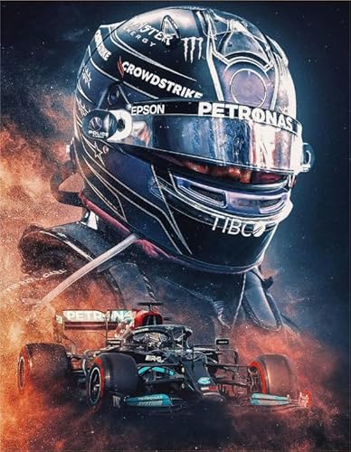 1000-teiliges Puzzle, Rennfahrer-F1-Poster für die Familie, Stressabbau, Lernspielzeug, Qz34Yk, 70 x 50 cm 1000-teiliges Puzzle, Rennfahrer-F1-Poster für die Familie, Stressabbau, Lernspielzeug, Qz34Yk, 70 x 50 cm von FPTZL