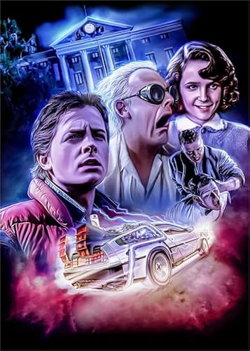 1000-teiliges Puzzle, Retro-Filmklassiker, „Zurück in die Zukunft“, Lernspielzeug für Erwachsene, Qw445Zp, 70 x 50 cm 1000-teiliges Puzzle, Retro-Filmklassiker, „Zurück in die Zukunft“, Lernspielzeug für Erwachsene, Qw445Zp, 70 x 50 cm von FPTZL
