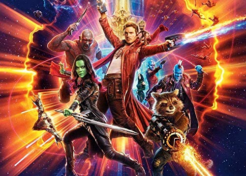 1000-teiliges Puzzle für Erwachsene, Anti-Stress-Puzzle für Kinder, Denkspiele, Guardians of The Galaxy, mehrfarbiges Papier, individuelle Personalisierung, Kreativität, 70 x 50 cm von FPTZL