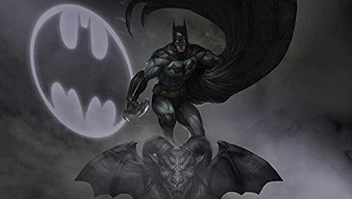 1000-teiliges Puzzle für Erwachsene und Kinder, Spielzeug, Denkspiel, Lernspiel für Erwachsene und Kinder, Stressabbau, Heimdekoration, Puzzle, Batman-Poster, 70 x 50 cm 1000-teiliges Puzzle für Erwachsene und Kinder, Spielzeug, Denkspiel, Lernspiel für Erwachsene und Kinder, Stressabbau, Heimdekoration, Puzzle, Batman-Poster, 70 x 50 cm von FPTZL