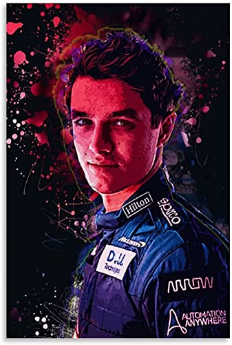 1000-teiliges Puzzle für Erwachsene und Kinder. Lando Norris, talentiertester F1-Fahrer, Kunstposter. Cooles Dagogic-Spielspielzeug. Puzzle 1000 Teile, 70 x 50 cm von FPTZL