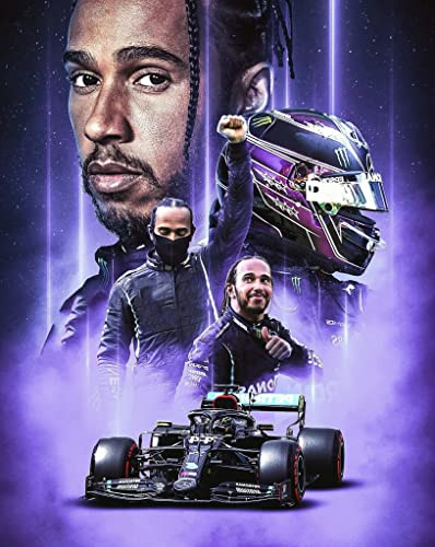 1000-teiliges Puzzle für Lewis Hamilton, für Erwachsene und Kinder, Lernspielzeug, 1000 Teile, 70 x 50 cm von FPTZL