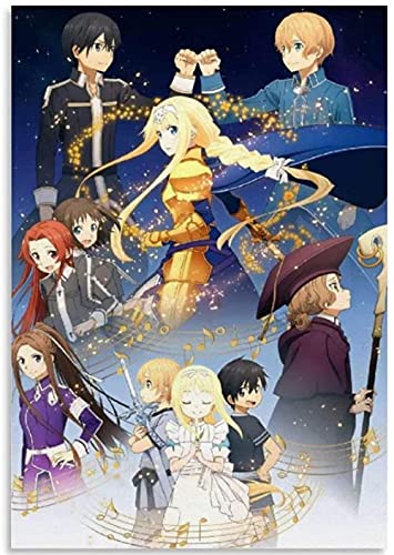 2000 Teile Anime Sword Art Online Puzzle Dekompressionsspiel für Erwachsene Puzzle Studenten Spielzeug für Kinder Weihnachten Geburtstagsgeschenke 100 x70CM von FPTZL