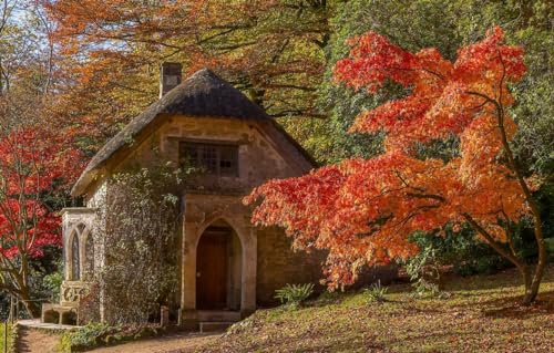 2000 Teile Puzzle für Erwachsene und Kinder ab 12 Jahren, Bäume, Park, England, Ahorn, Wiltshire, Stourhead Garden 100 x 70 cm 2000 Teile Puzzle für Erwachsene und Kinder ab 12 Jahren, Bäume, Park, England, Ahorn, Wiltshire, Stourhead Garden 100 x 70 cm von FPTZL