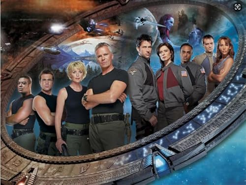 2000 Teile Vintage Stargates Filmplakat Puzzle Spaß Spiel Spielzeug Lernspielzeug für Erwachsene Xq492Zp 70x100CM von FPTZL