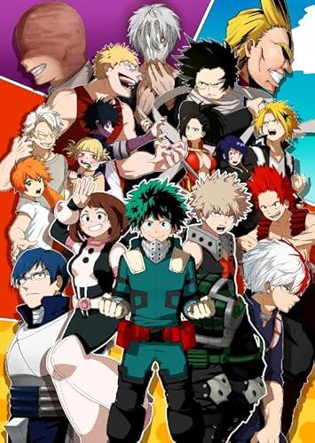2000-teiliges Japanisches Anime-Poster „Midoriya My Academias“ für Erwachsene, Familien-Lernspielzeug, Xq385Zy, 100 x 70 cm 2000-teiliges Japanisches Anime-Poster „Midoriya My Academias“ für Erwachsene, Familien-Lernspielzeug, Xq385Zy, 100 x 70 cm von FPTZL