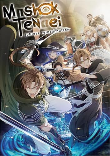 2000-teiliges Japanisches Anime-Poster „Mushoku Tenseis“ für Erwachsene, Familien, Lernspielzeug, Gt496Zw, 100 x 70 cm von FPTZL