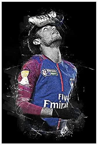 2000-teiliges Puzzle, Fußballspieler Neymar Jr. Poster-Puzzle, Stressabbau-Spiel für Erwachsene, 2000 Teile 70x100CM 2000-teiliges Puzzle, Fußballspieler Neymar Jr. Poster-Puzzle, Stressabbau-Spiel für Erwachsene, 2000 Teile 70x100CM von FPTZL