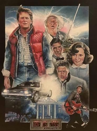 2000-teiliges Puzzle, Klassische Michael J.Fox-Vintage-Filmplakate für Erwachsene, Familien-Lernspielzeug, Qz134Yk, 100 x 70 cm 2000-teiliges Puzzle, Klassische Michael J.Fox-Vintage-Filmplakate für Erwachsene, Familien-Lernspielzeug, Qz134Yk, 100 x 70 cm von FPTZL
