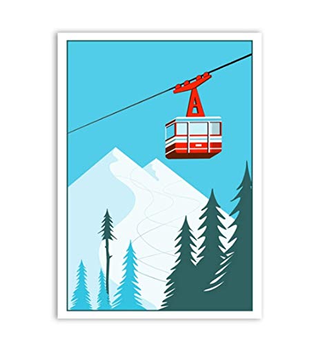 2000-teiliges Puzzle, Wintersport, Skikunst, Vintage-Reiseplakat, Skifahren im Schnee, Bergplakat für Erwachsene, Kinder, Spiele, Lernspielzeug, 100 x 70 cm 2000-teiliges Puzzle, Wintersport, Skikunst, Vintage-Reiseplakat, Skifahren im Schnee, Bergplakat für Erwachsene, Kinder, Spiele, Lernspielzeug, 100 x 70 cm von FPTZL