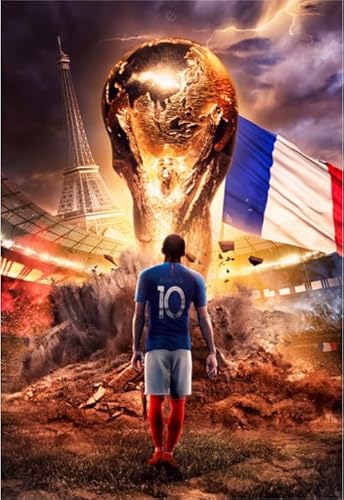2000-teiliges Puzzle, französischer Fußballspieler Kylian.M, Poster für Erwachsene, Familie, Lernspielzeug, Kq36Pz, 100 x 70 cm 2000-teiliges Puzzle, französischer Fußballspieler Kylian.M, Poster für Erwachsene, Familie, Lernspielzeug, Kq36Pz, 100 x 70 cm von FPTZL