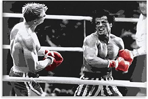 2000-teiliges Puzzle Boxchampions Rocky Balboa Poster Kinder Erwachsene Lernspielzeug Spiel Puzzles 2000 Teile 100x70CM von FPTZL