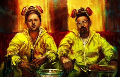 2000-teiliges Puzzle Breaking Bad Filmplakat für Erwachsene Familienpuzzle Spielzeug Dekompressionsspiel Gt635Zw 100x70CM von FPTZL