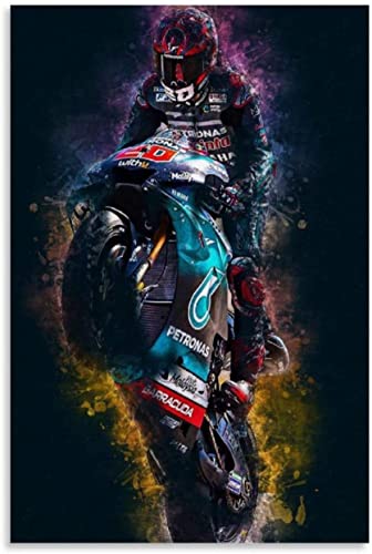 2000-teiliges Puzzle Fabio Quartararo Poster Gemälde Leinwand Kinder Erwachsene Lernspielzeug Spiel Puzzles 2000 Teile 100x70CM von FPTZL