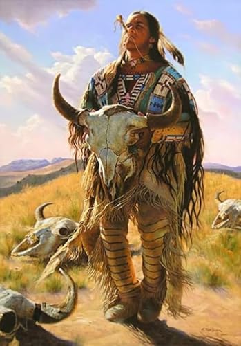 2000-teiliges Puzzle-Poster mit indianischer Kunst, lustiges Spiel, Spielzeug, Lernspiel für Erwachsene, 100 x 70 cm 2000-teiliges Puzzle-Poster mit indianischer Kunst, lustiges Spiel, Spielzeug, Lernspiel für Erwachsene, 100 x 70 cm von FPTZL