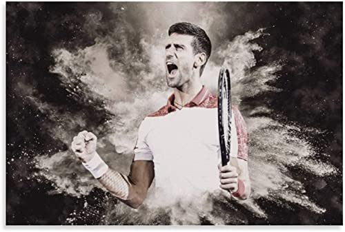 2000-teiliges Puzzle Tennisspieler Novak Djokovic Kinder Erwachsene Lernspielzeug Spiel Puzzles 2000 Teile 100 x 70CM von FPTZL
