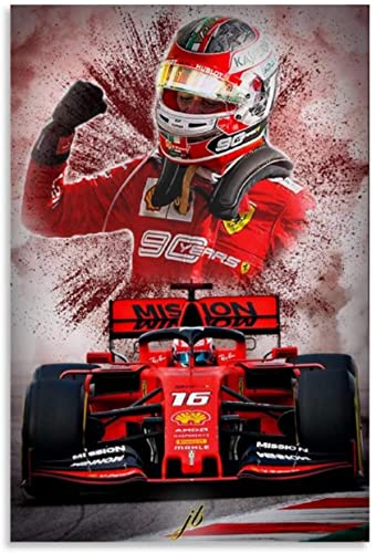 2000-teiliges Puzzle für F1-Rennfahrer Charles Leclerc, Puzzle für Erwachsene und Kinder, Lernspielzeug, 2000 Teile, 100 x 70 cm von FPTZL