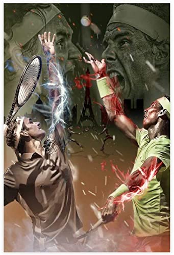 2000-teiliges Puzzle für Rafael Nadal, Poster, Tennis, Wandkunst, 8 Leinwandbilder, Puzzle für Erwachsene und Kinder, Lernspielzeug, 2000 Teile, 100 x 70 cm 2000-teiliges Puzzle für Rafael Nadal, Poster, Tennis, Wandkunst, 8 Leinwandbilder, Puzzle für Erwachsene und Kinder, Lernspielzeug, 2000 Teile, 100 x 70 cm von FPTZL
