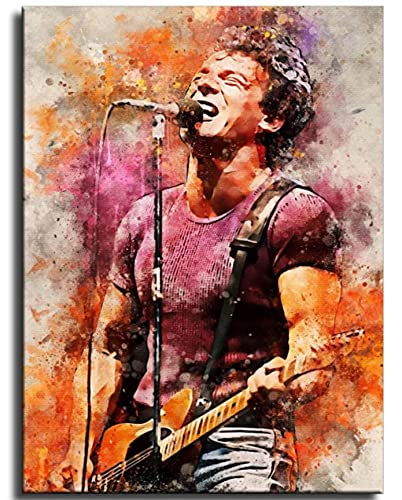 Bruce Springsteen Poster Puzzle 2000 Teile Spielzeug für Erwachsene Dekompressionsspiel Fr956Mj 100x70CM von FPTZL