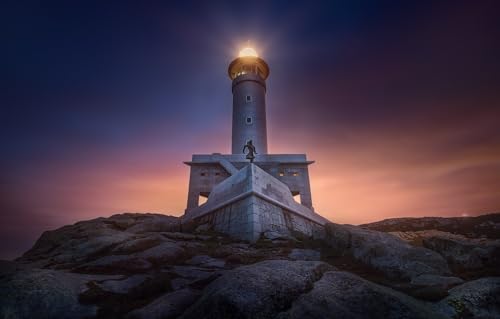 Holzpuzzle für Erwachsene und Kinder, 1000 Teile, Felsen, Küste, Leuchtturm, 70 x 50 cm Holzpuzzle für Erwachsene und Kinder, 1000 Teile, Felsen, Küste, Leuchtturm, 70 x 50 cm von FPTZL