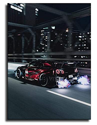 JDM GTR-Puzzle im japanischen Stil, 1000 Teile, für Erwachsene und Kinder, Lernspielzeug, Dekompressionsspiel, Ux98Zp, 70 x 50 cm von FPTZL