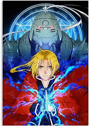 PaperJigsaw Puzzle 1000 Teile Anime Fullmetal Alchemist Poster Erwachsene Kinderspielzeug Dekompressionsspiel 70x50CM von FPTZL