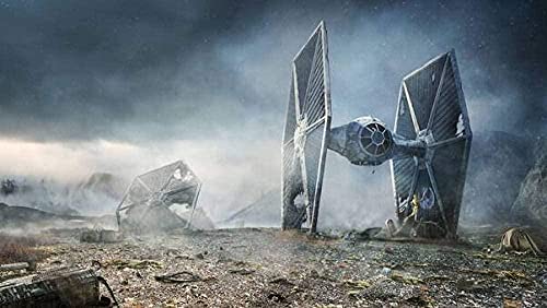 Papierpuzzle 1000 Teile Puzzlespielzeug für Erwachsene und Kinder Sci-Fi C 3PO R2 D2 Star Wars Tie Fighter Weihnachts- und Jubiläumsgeschenke 70 x 50 cm 70 x 50 cm Papierpuzzle 1000 Teile Puzzlespielzeug für Erwachsene und Kinder Sci-Fi C 3PO R2 D2 Star Wars Tie Fighter Weihnachts- und Jubiläumsgeschenke 70 x 50 cm 70 x 50 cm von FPTZL